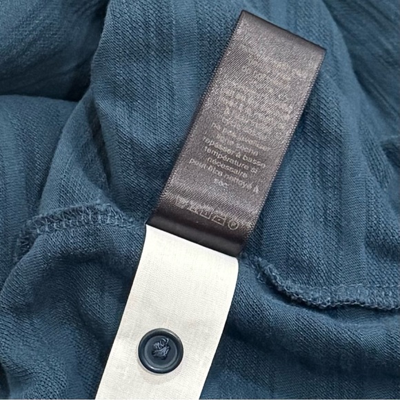 John Varvatos Textured Marine Blue Soft Knit Polo Men’s Size L - Picture 9 of 11